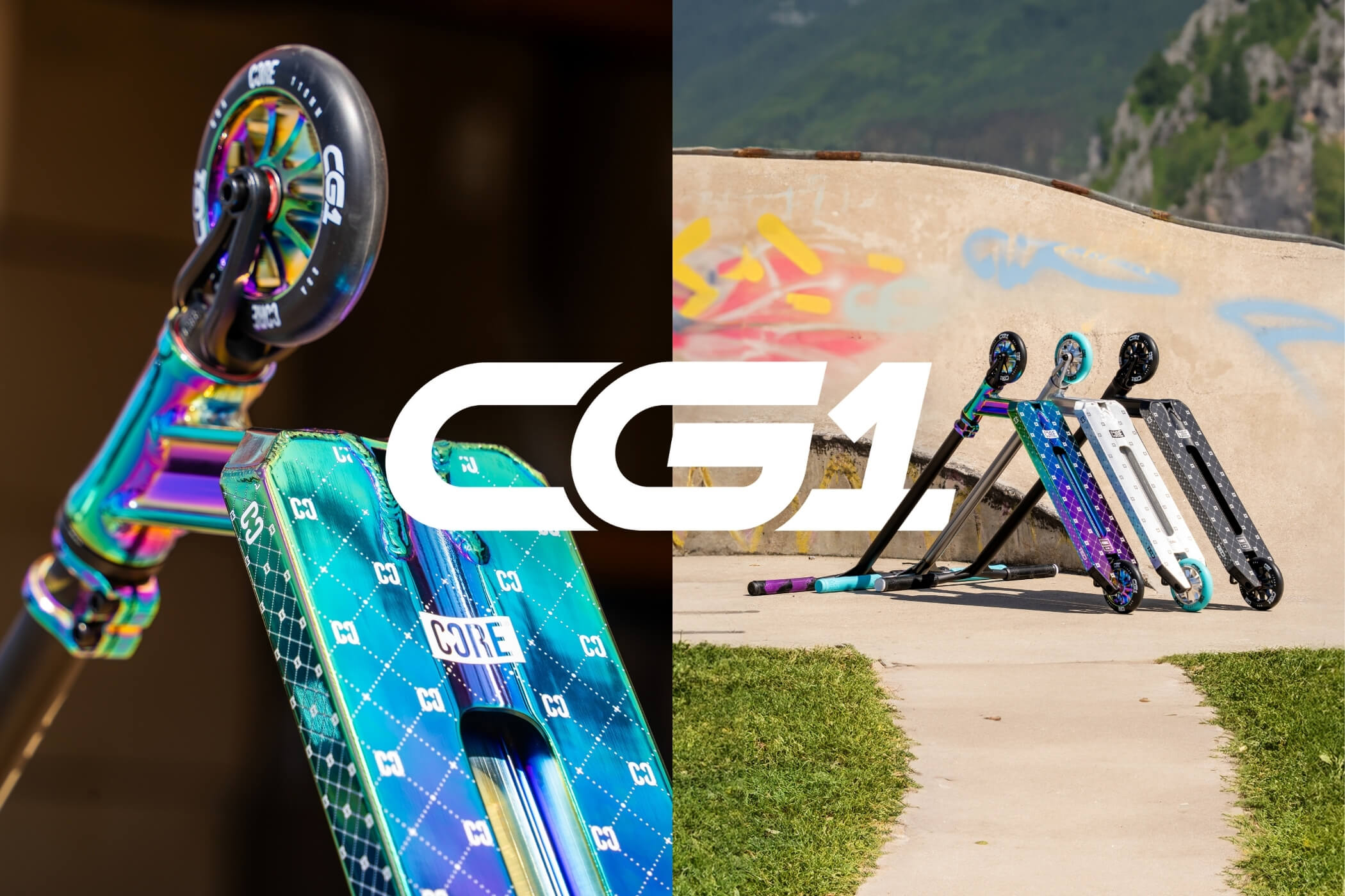 CG1 Complete Stunt Scooters