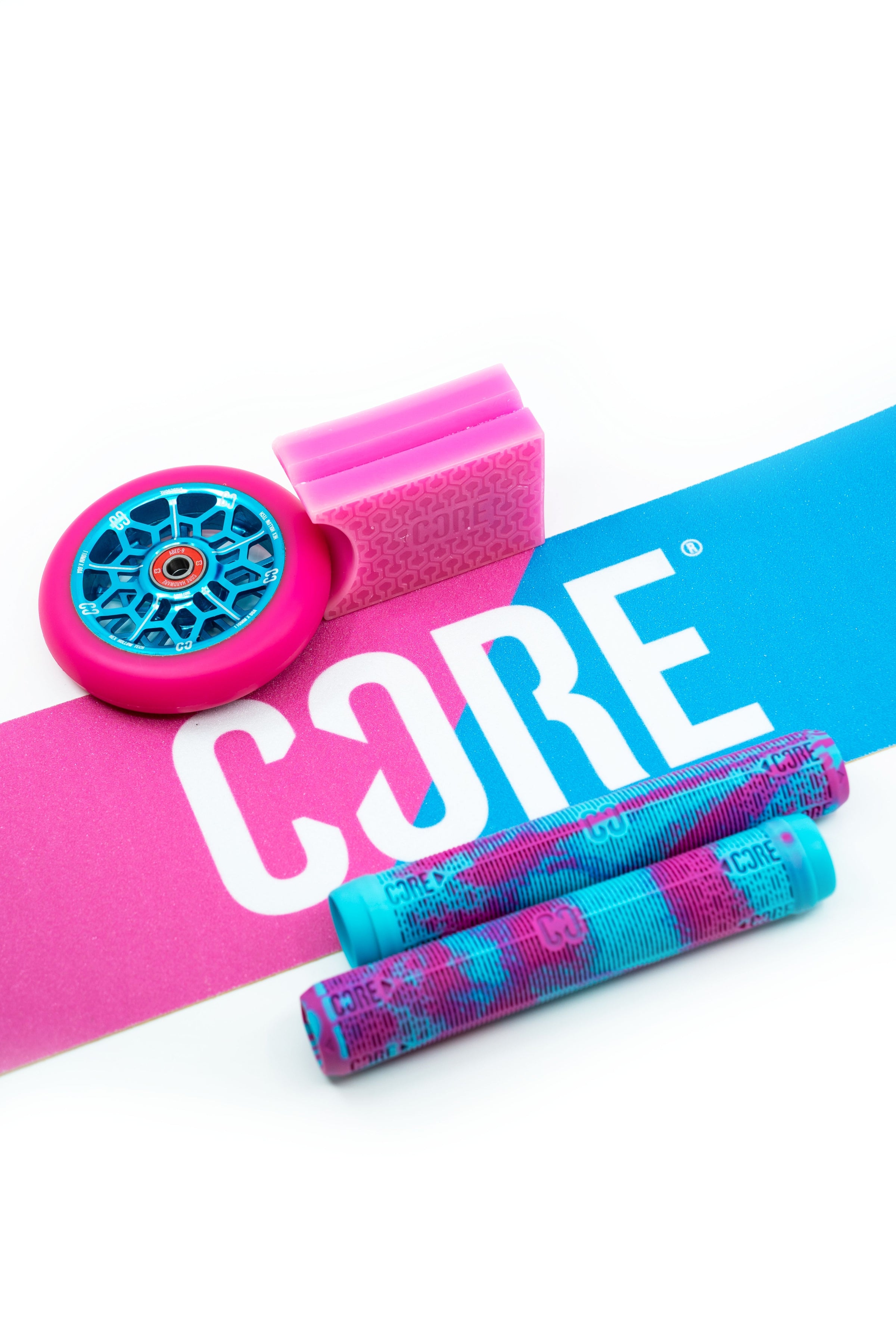 CORE Stunt Scooter Parts Forks wheels handelbars for Complete stunt scooters Grip tape Titanium Bars CORE Scooters