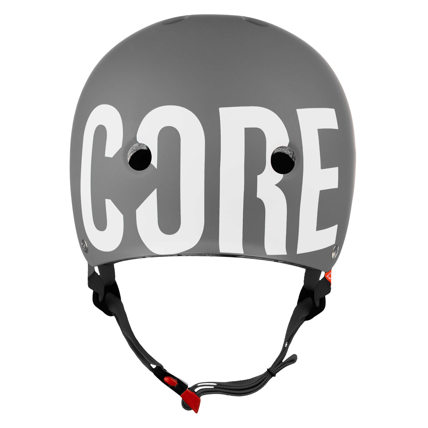 CORE Street Helmet Grey I Street Helmet Back Logo