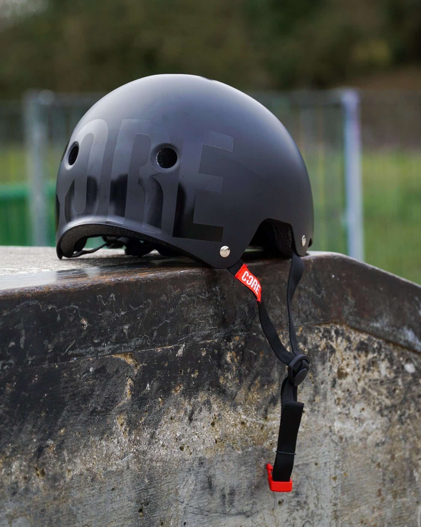 CORE Street Helmet Stealth/Black I Street Helmet Outside Skatepark