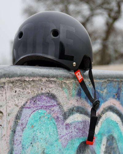 CORE Street Helmet Stealth/Black I Street Helmet Back Side Skatepark