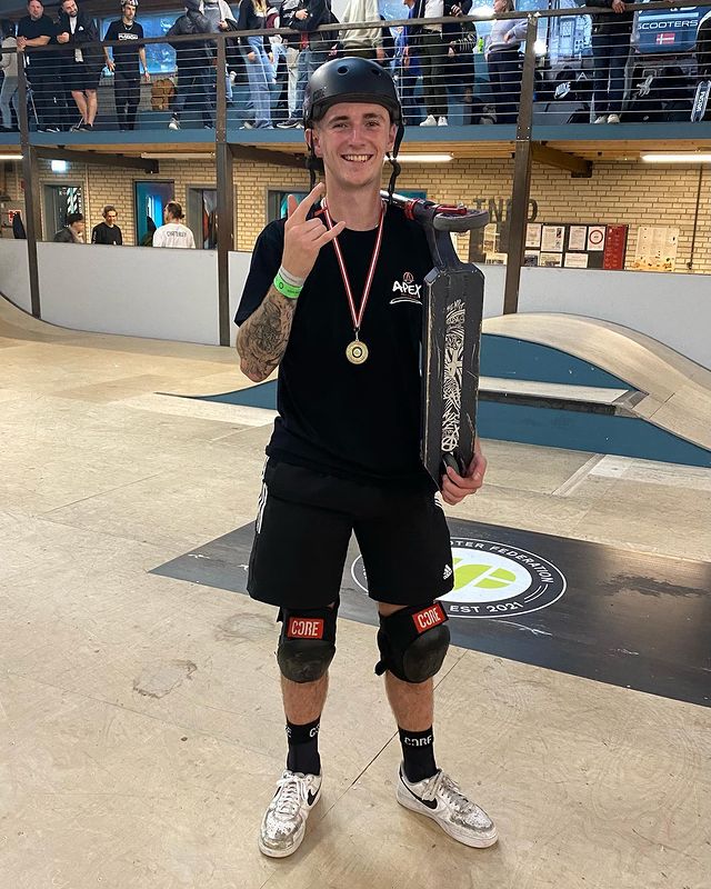 Jamie Hull takes 3rd at EU Scooter Championships