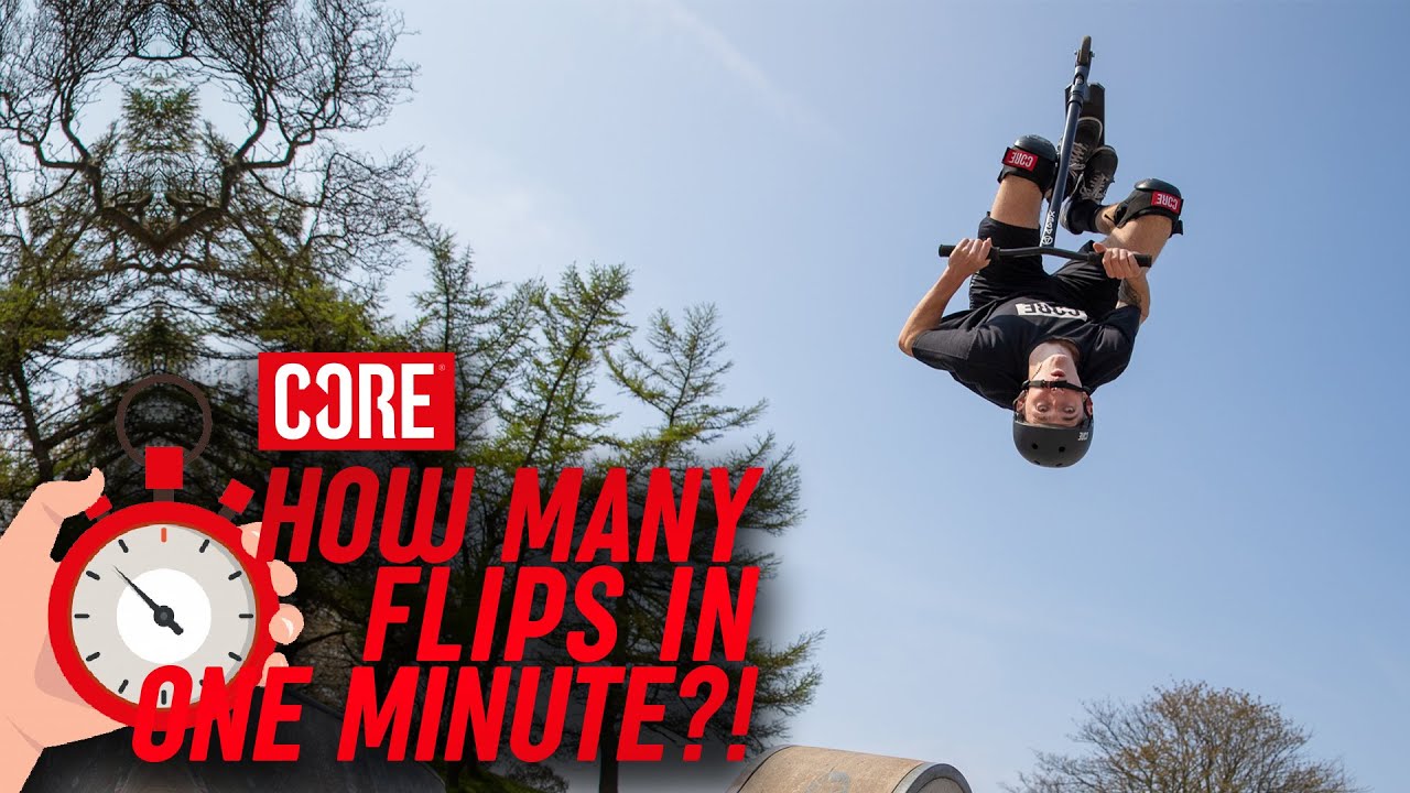 Video: How many backflips can Jamie Hull do in a minute?