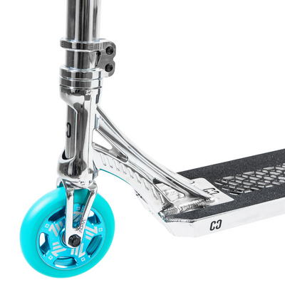 CORE SL3 Complete Stunt Scooter - Chrome/Teal