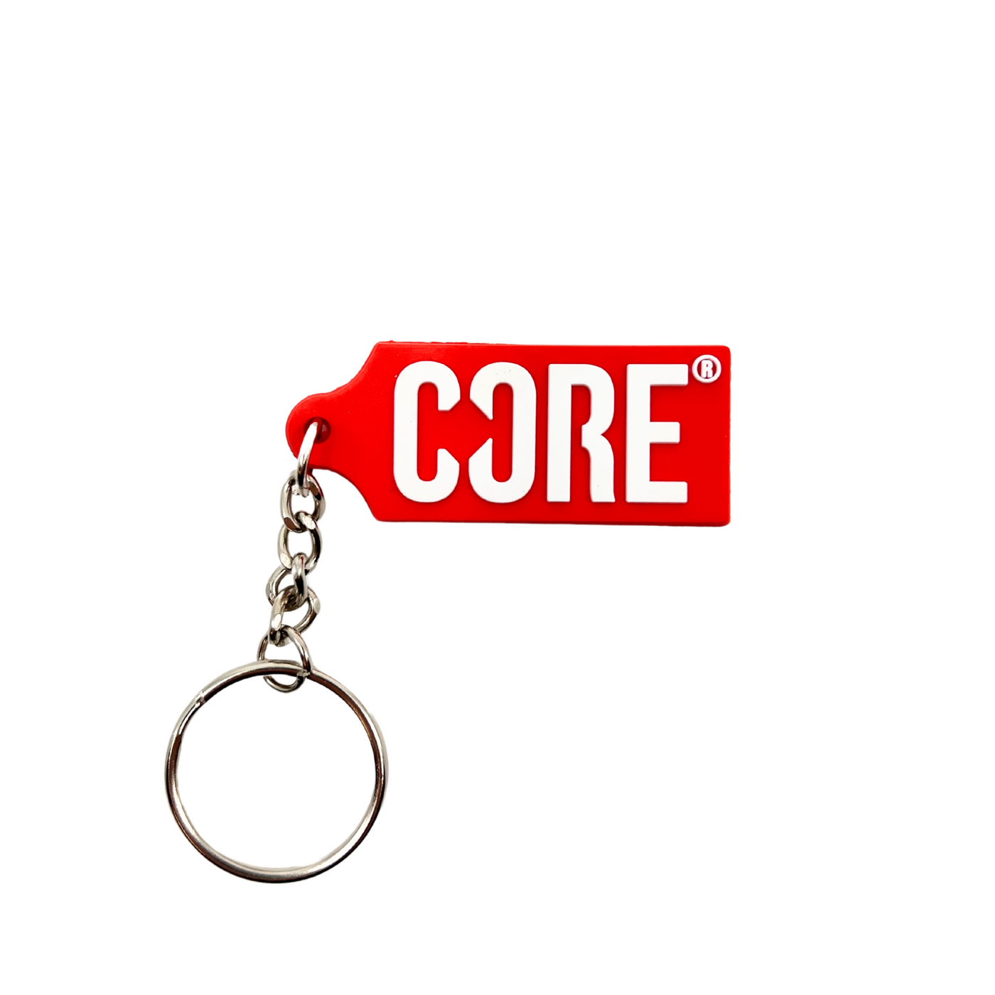 CORE Stamp  Keychain - Red/White