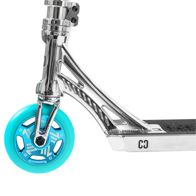 CORE SL3 Complete Stunt Scooter - Chrome/Teal