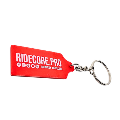 CORE Stamp  Keychain - Red/White