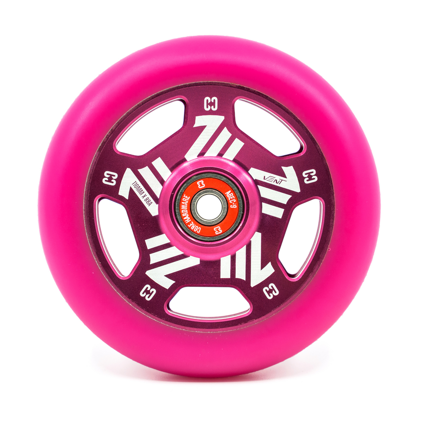 CORE Vent Hollow 110mm Stunt Scooter Wheel - Pink