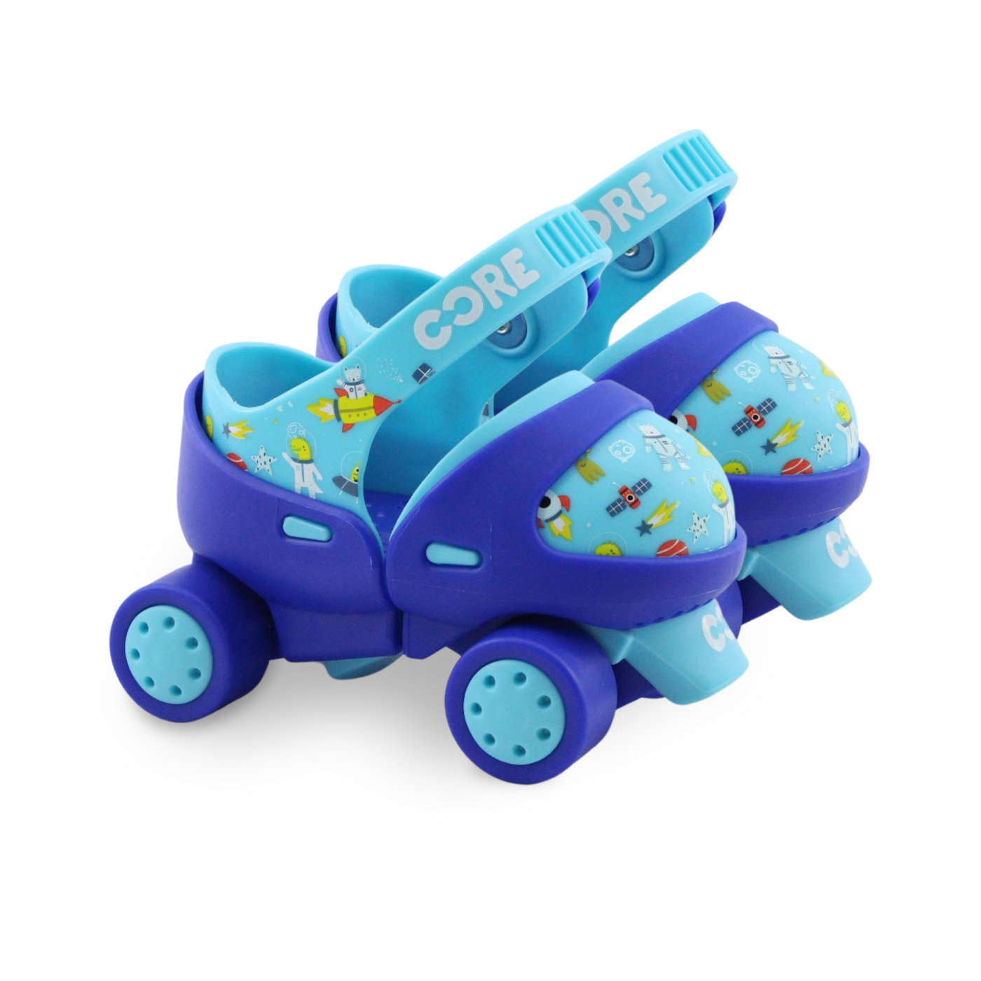 CORE Kids Stomp & Roll Adjustable Learner Skate - Blue