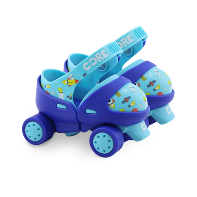 CORE Kids Stomp & Roll Adjustable Learner Skate - Blue