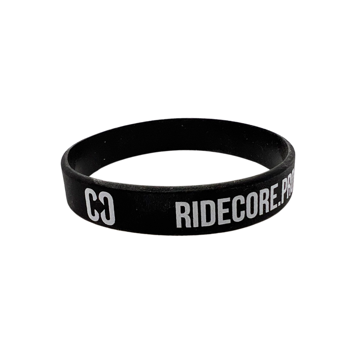 CORE Rubber Wristband - Black/White