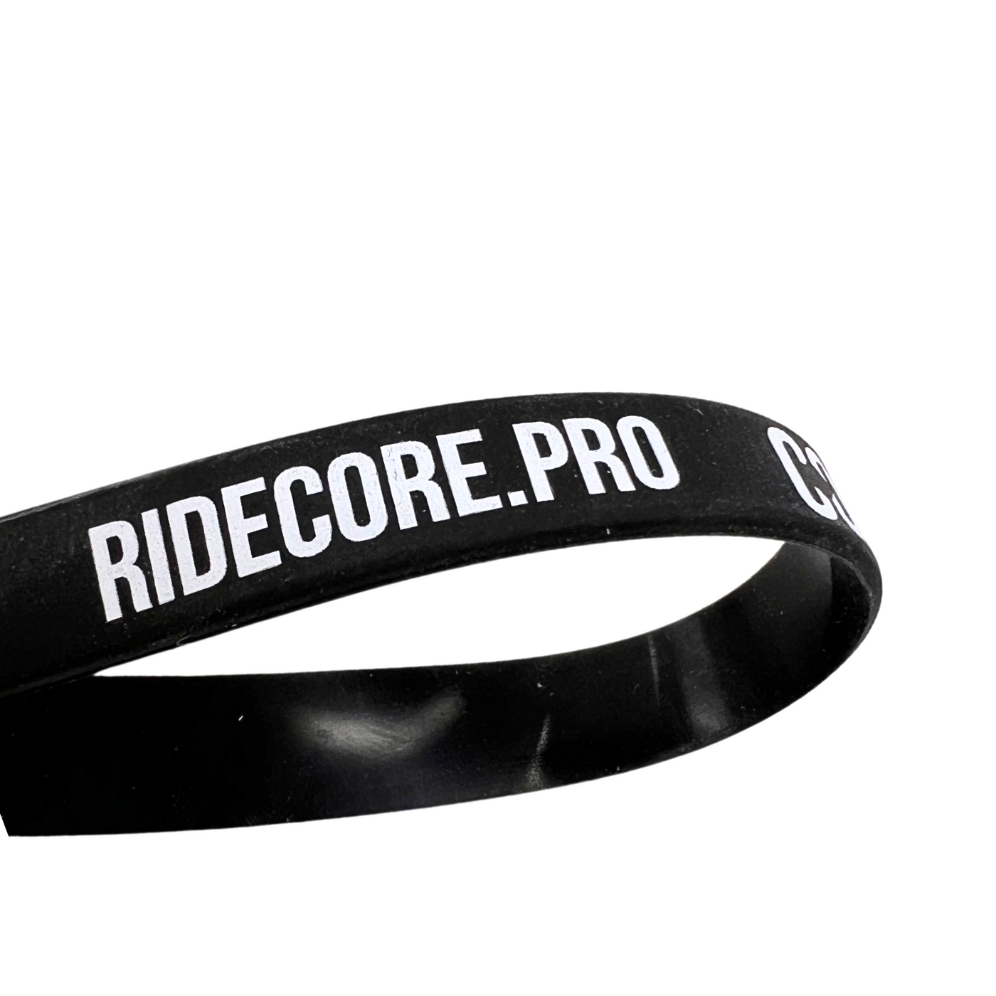 CORE Rubber Wristband - Black/White