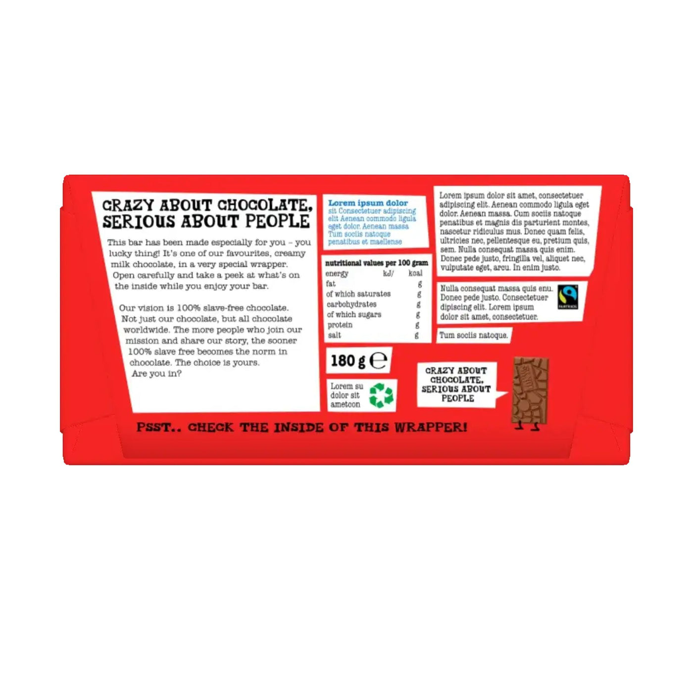 CORE x Tonys Chocolate Bar 180g Random Flavour (£500 Golden Ticket)