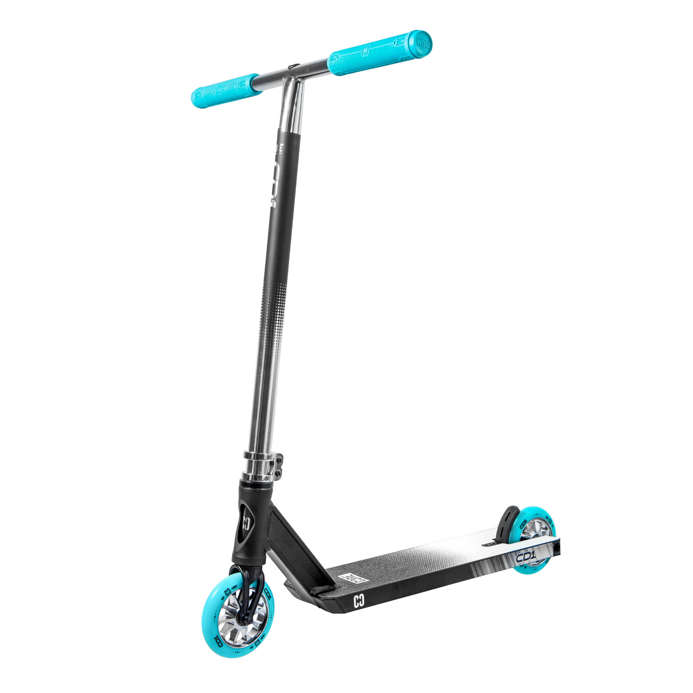 CORE CD1 Complete Stunt Scooter - Chrome/Teal