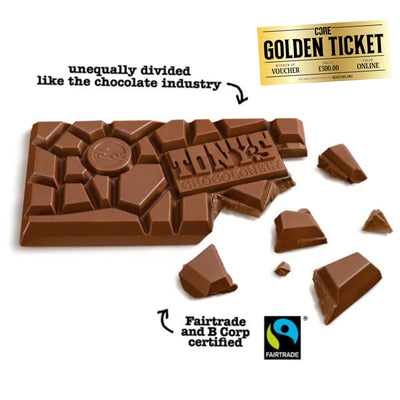 CORE x Tonys Chocolate Bar 180g Random Flavour (£500 Golden Ticket)