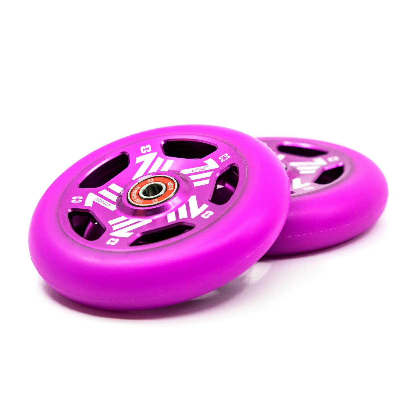 CORE Vent Hollow 110mm Stunt Scooter Wheel - Purple