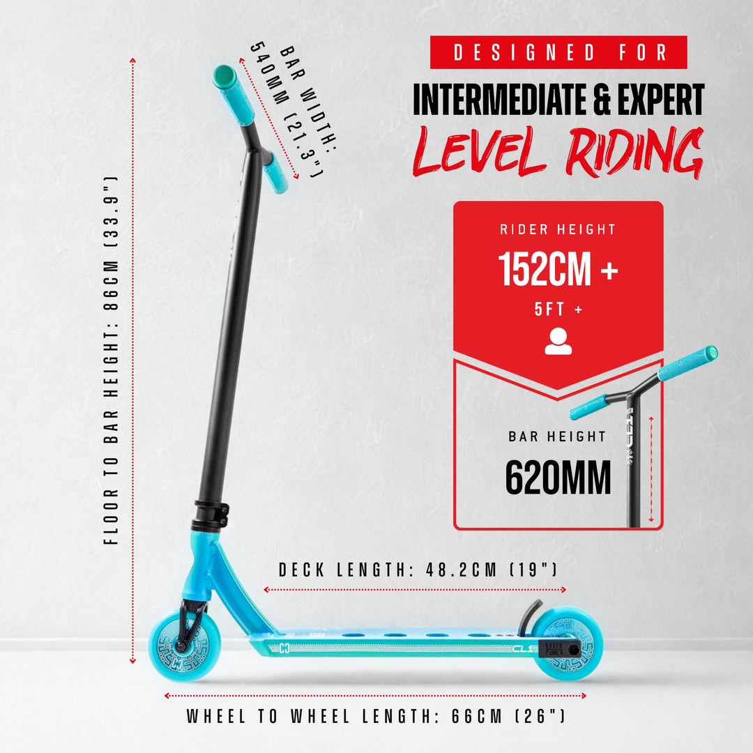 CORE CL1 Complete Stunt Scooter - Turtlesent - CORE Action Sports