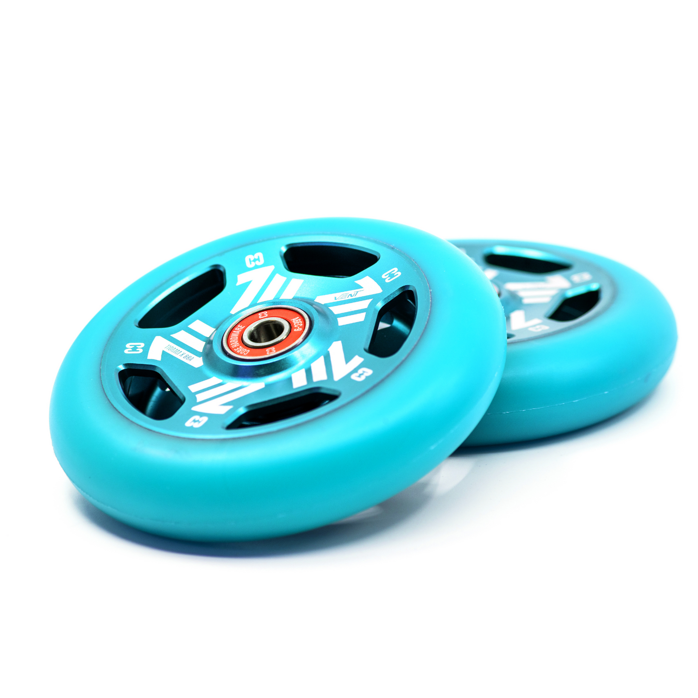 CORE Vent Hollow 110mm Stunt Scooter Wheel - Teal