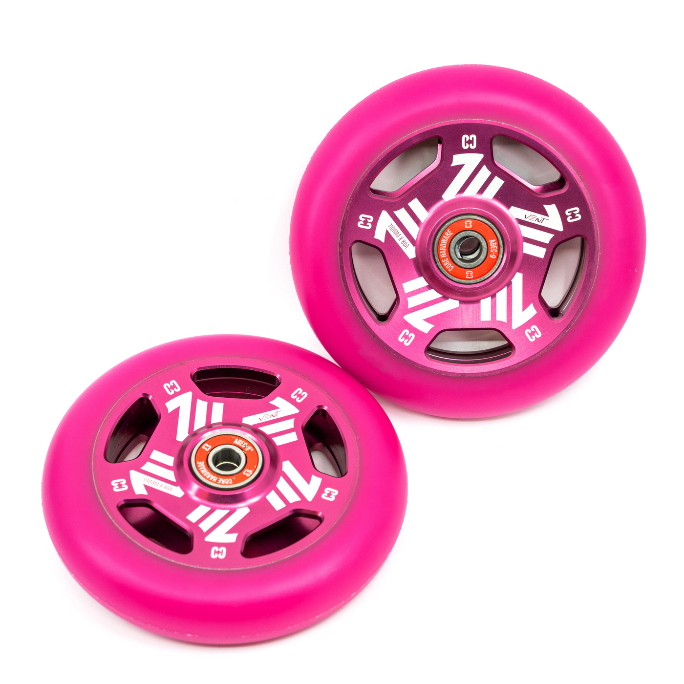 CORE Vent Hollow 110mm Stunt Scooter Wheel - Pink