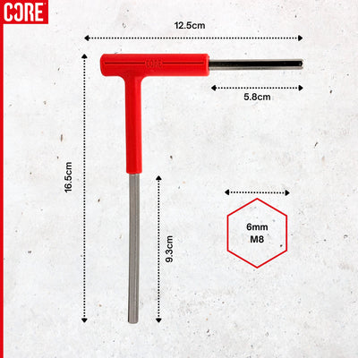 CORE Hench Wrench - 6mm Allen Key Tool for Stunt Scooters