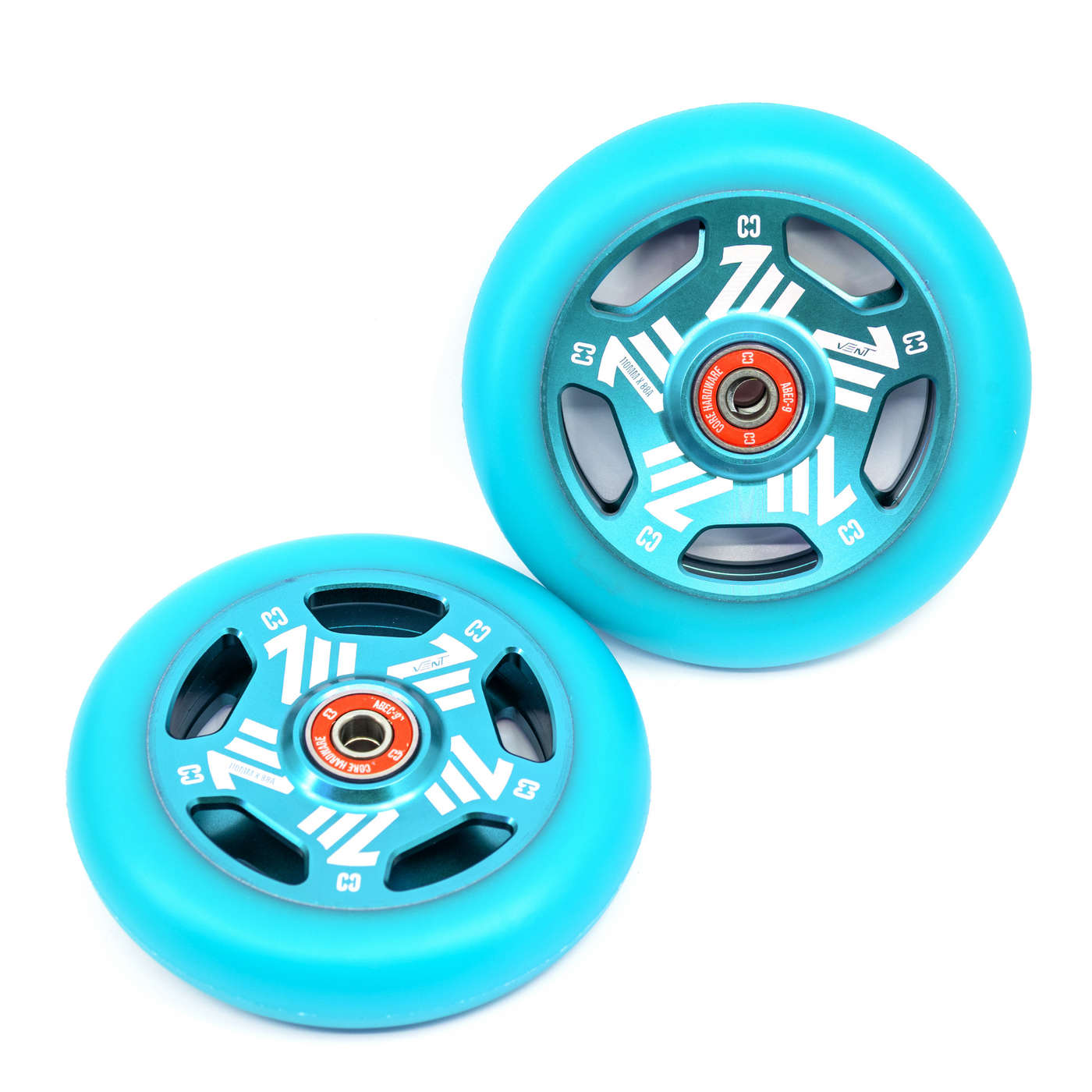 CORE Vent Hollow 110mm Stunt Scooter Wheel - Teal