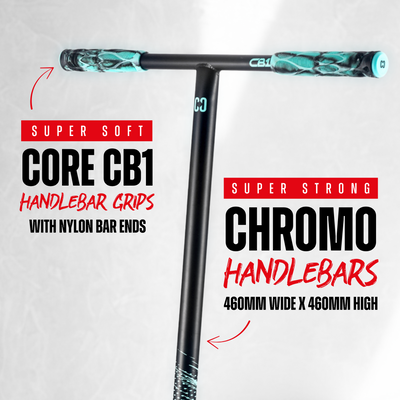 CORE CB1 Beginner Stunt Scooter - Teal/Black