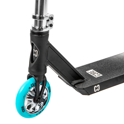 CORE CD1 Complete Stunt Scooter - Chrome/Teal