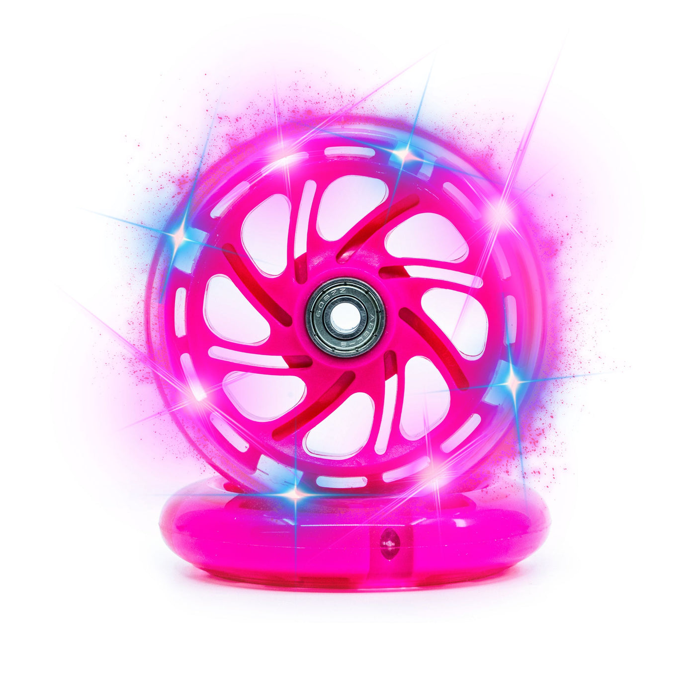 CORE LED Scooter Wheels 110mm - Pink (PAIR)