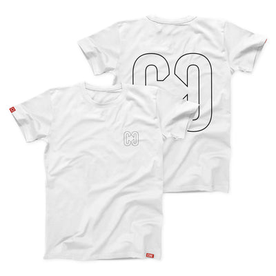 CORE Hollow Icon, Pro T-Shirt - White