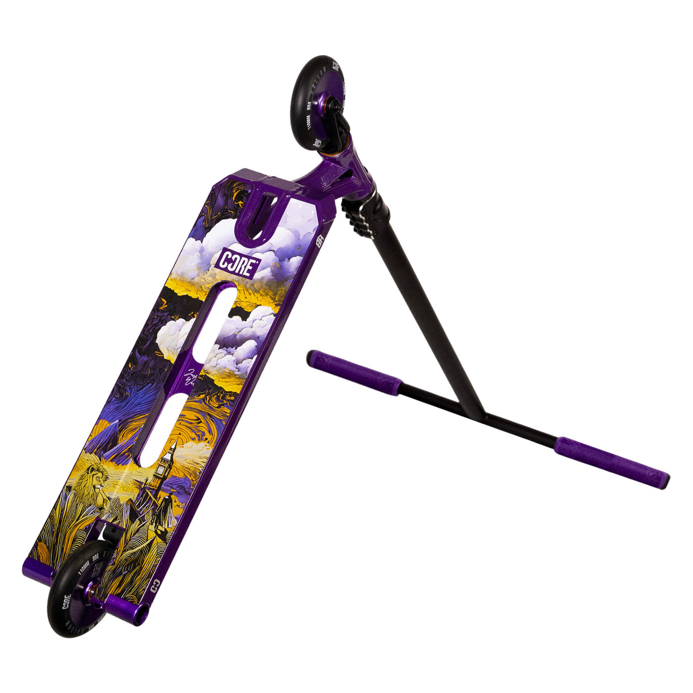 CORE ST2 Complete Stunt Scooter Jack "HALFBARZ" Ward - LE Purple/Black