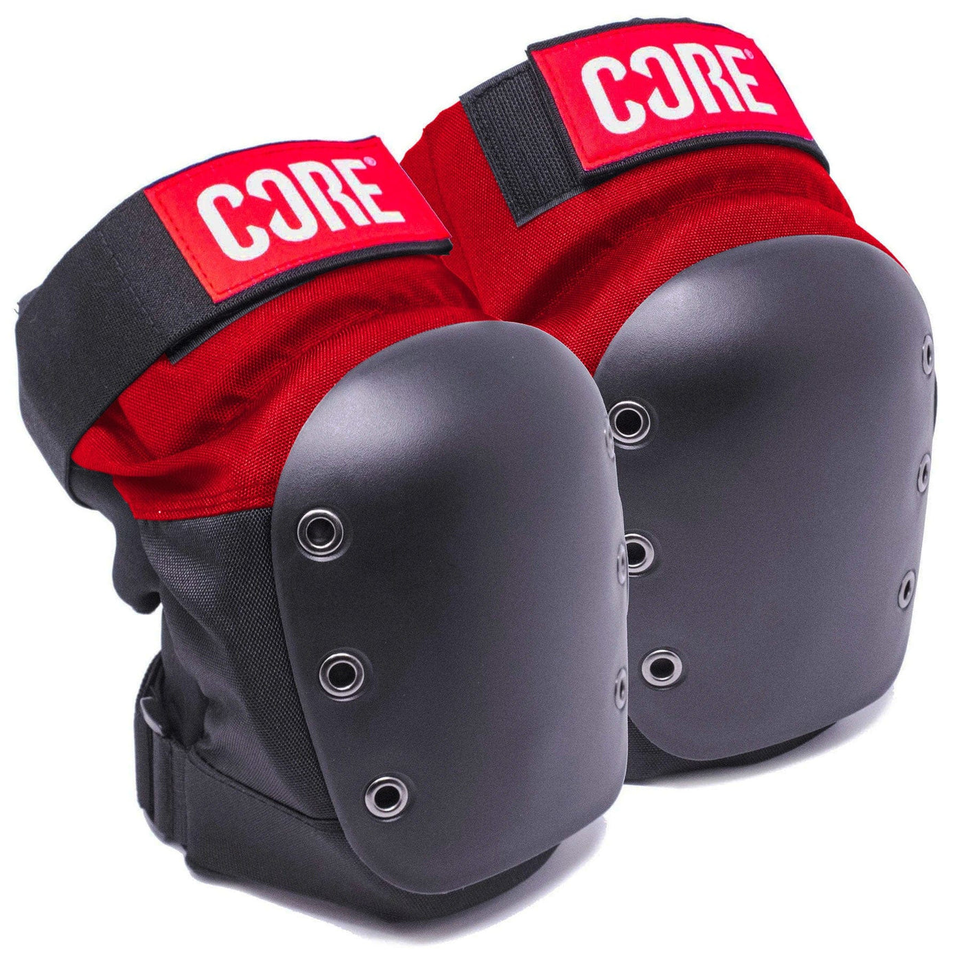 CORE Black/Red Pro Protection I Skate Knee Pads