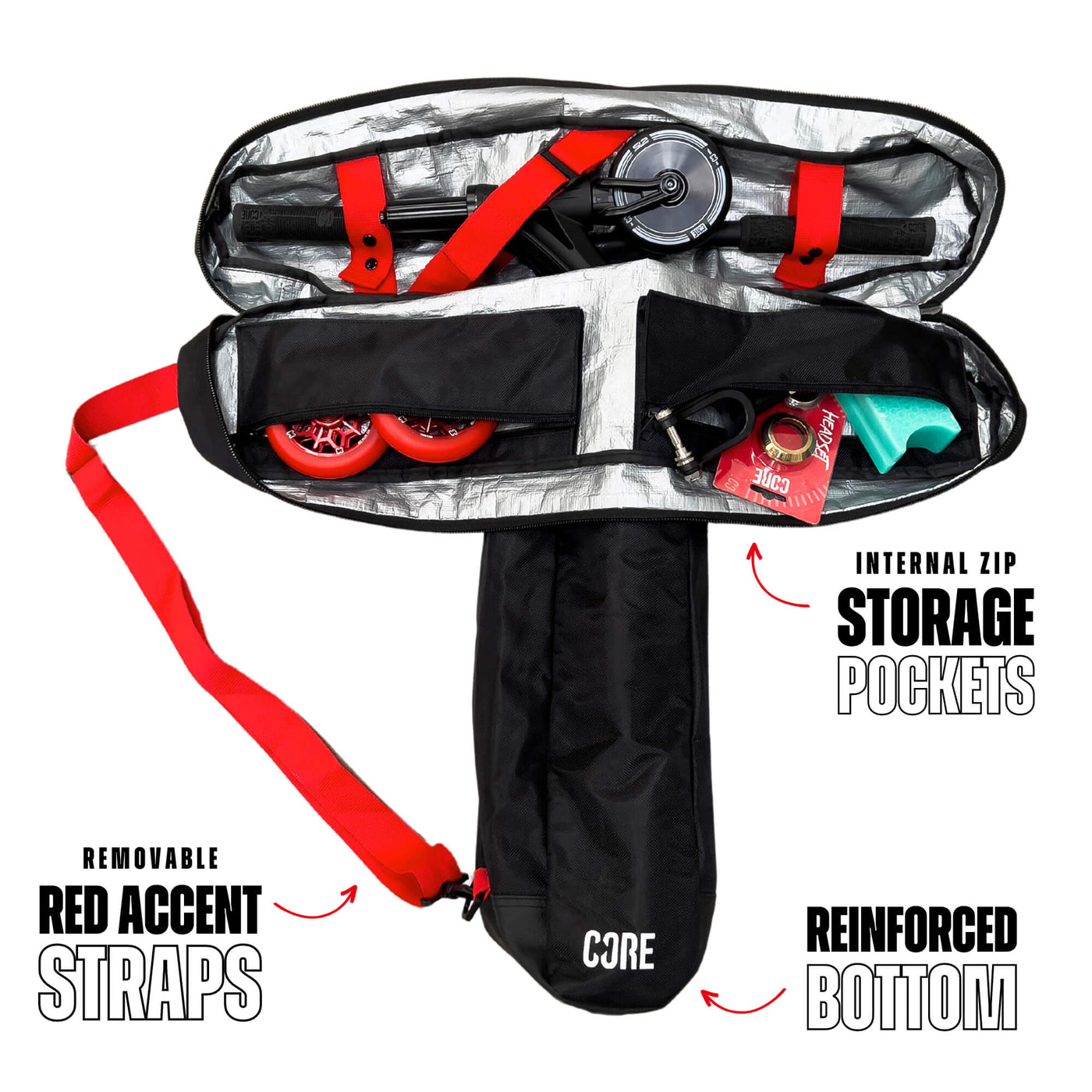 CORE Scooter Travel Bag how to take your Stunt Scooter on a Plane
