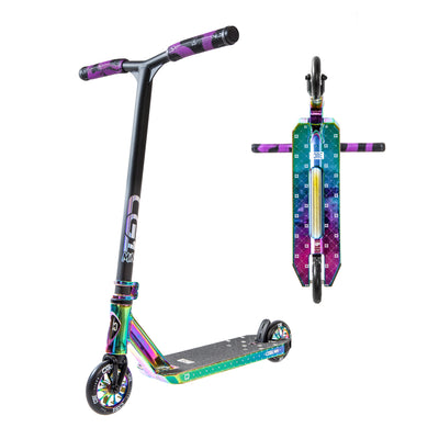 CORE CG1 Mini Complete Stunt Scooter Scooters for Kids Kick Scooter Blunt Prodigy MGP Madd Gear Scooter CORE_Scooters COREUK CL1Scooter MPG Scootersforkids Trick Scooters Rainbow Scooter Neo Chrome NeonChrome Mini Scoot Prodigy XS