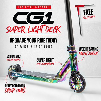 CORE CG1 Mini Complete Stunt Scooter Scooters for Kids Kick Scooter Blunt Prodigy MGP Madd Gear Scooter CORE_Scooters COREUK CL1Scooter MPG Scootersforkids Trick Scooters Rainbow Scooter Neo Chrome NeonChrome Mini Scoot Prodigy XS