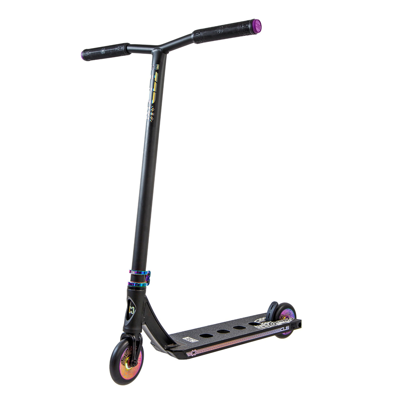 CORE CL1 Complete Stunt Scooter - Black/Neo LE - CORE Action Sports