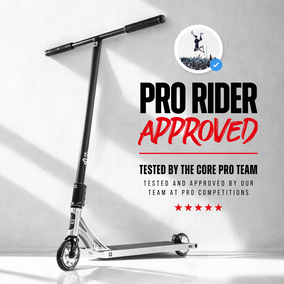Deck Scooter Core ST Pro Street Stunt - Chrome Poli - Neuf (prix Conseillé 139,95€)