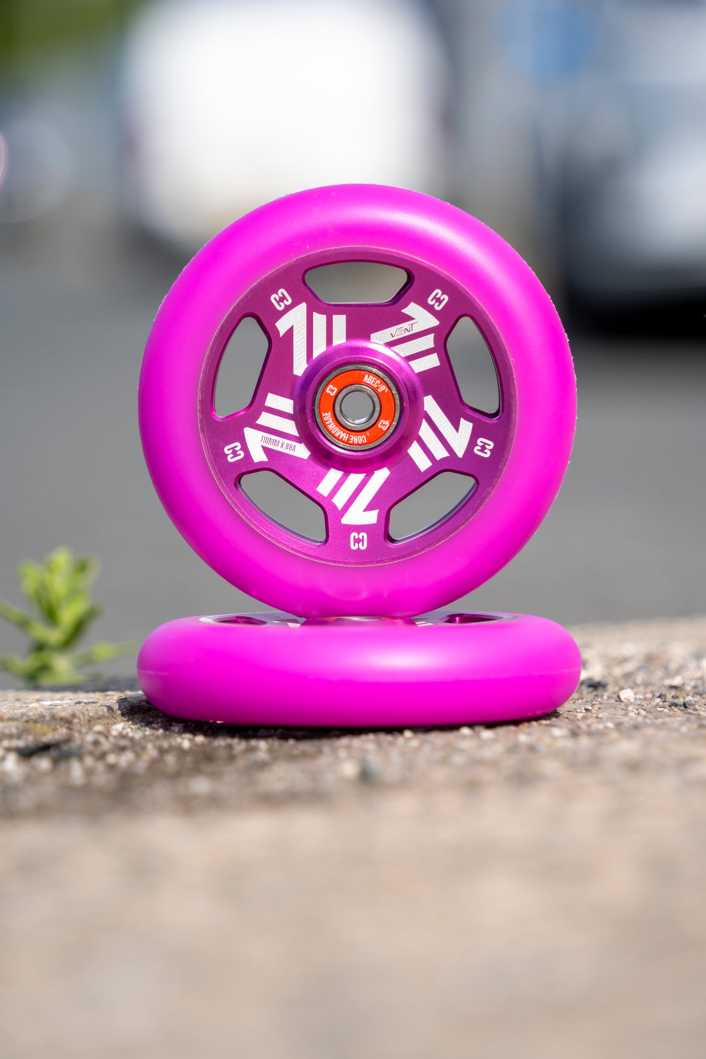 CORE Vent Hollow 110mm Stunt Scooter Wheel - Pink