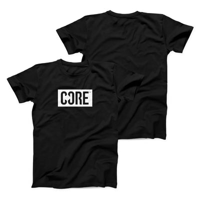 CORE Box Logo T-Shirt – Schwarz/Weiß
