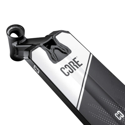 CORE CD1 Stunt Scooter Deck 4.5 x 19 - Black/White