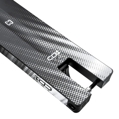 CORE CD1 Stunt Scooter Deck 4.5 x 19 - Black/White
