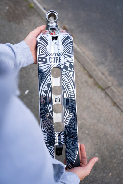 CORE CL1 Stunt Scooter Deck 5 x 19 - Chrome