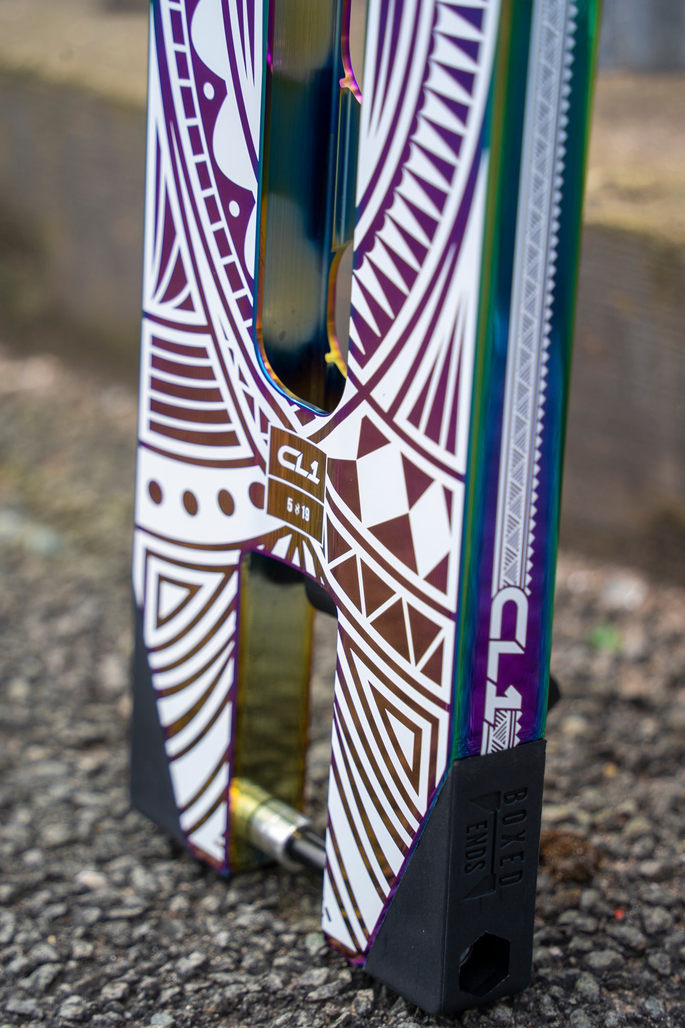 CORE CL1 Stunt Scooter Deck 5 x 19 - Neochrome