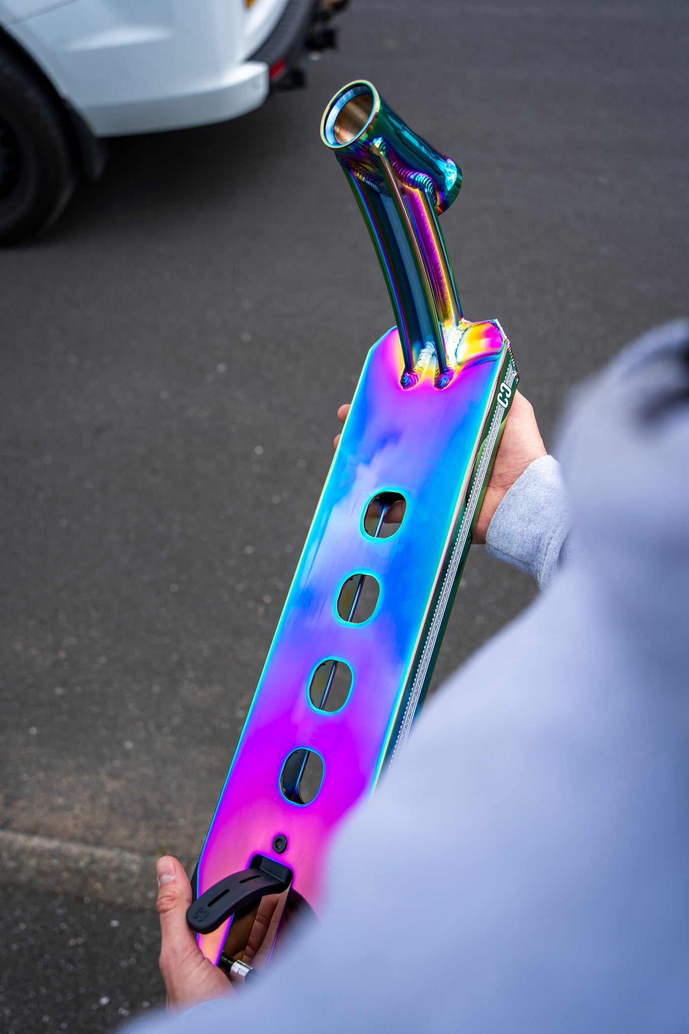 CORE CL1 Stunt Scooter Deck 5 x 19 - Neochrome