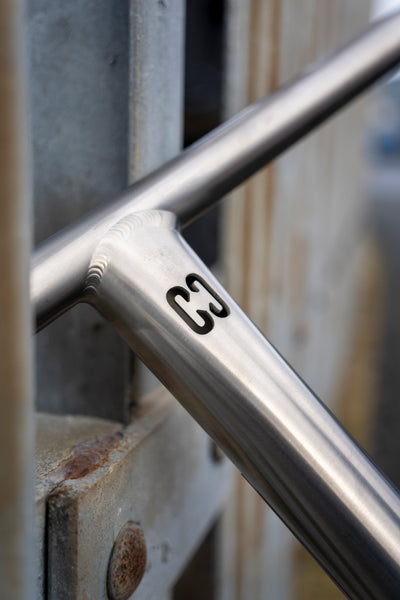 CORE Nova V2 Titanium Stunt Scooter Bars 680mm SCS/HIC - Raw