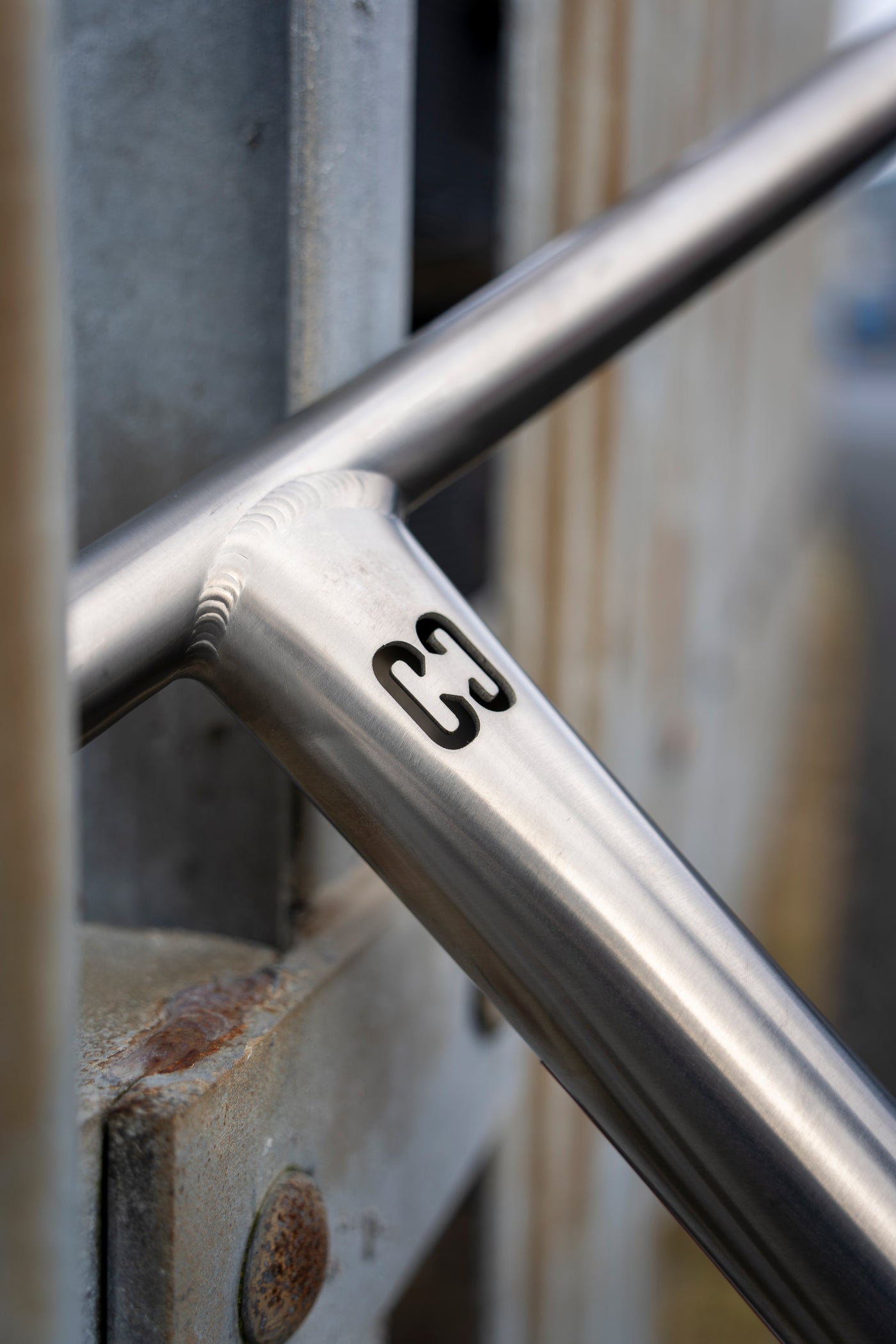 CORE Nova V2 Titanium Stunt Scooter Bars 630mm SCS/HIC - Raw