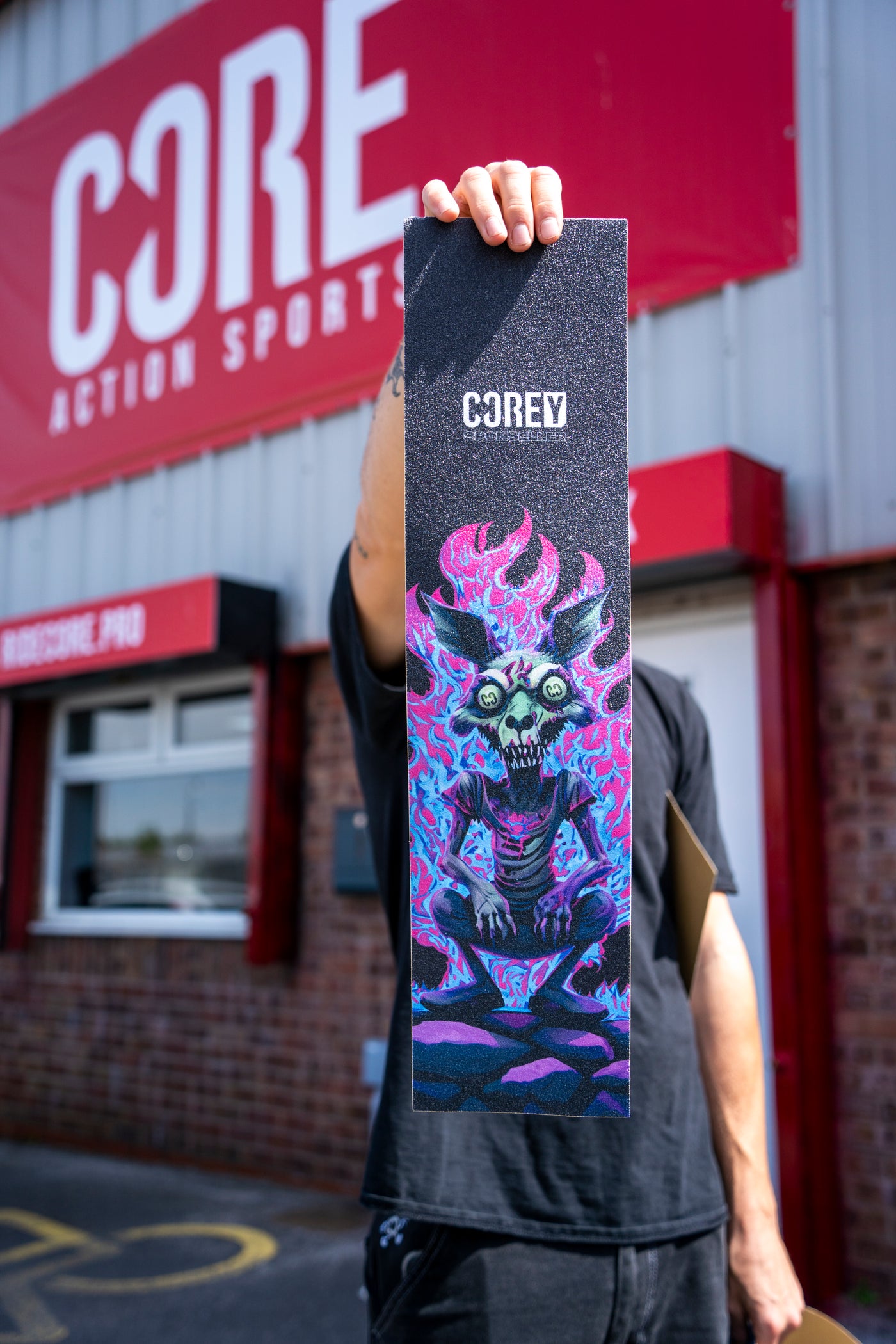 CORE Scooter Griptape - COREy Sponseller Signature Zombie Kangaroo