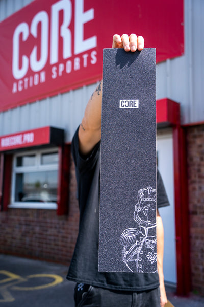 CORE Scooter Griptape - Halfbarz Signature