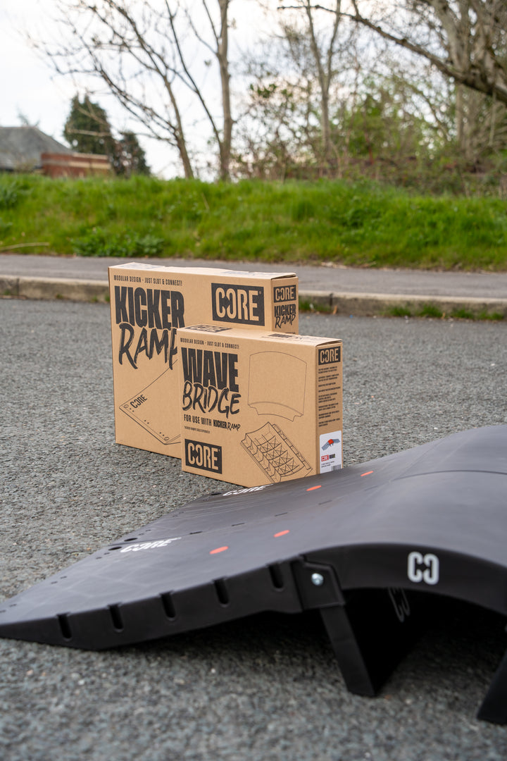 CORE Skate Ramp - Mini Kicker Ramp (Foldable) - CORE Action Sports