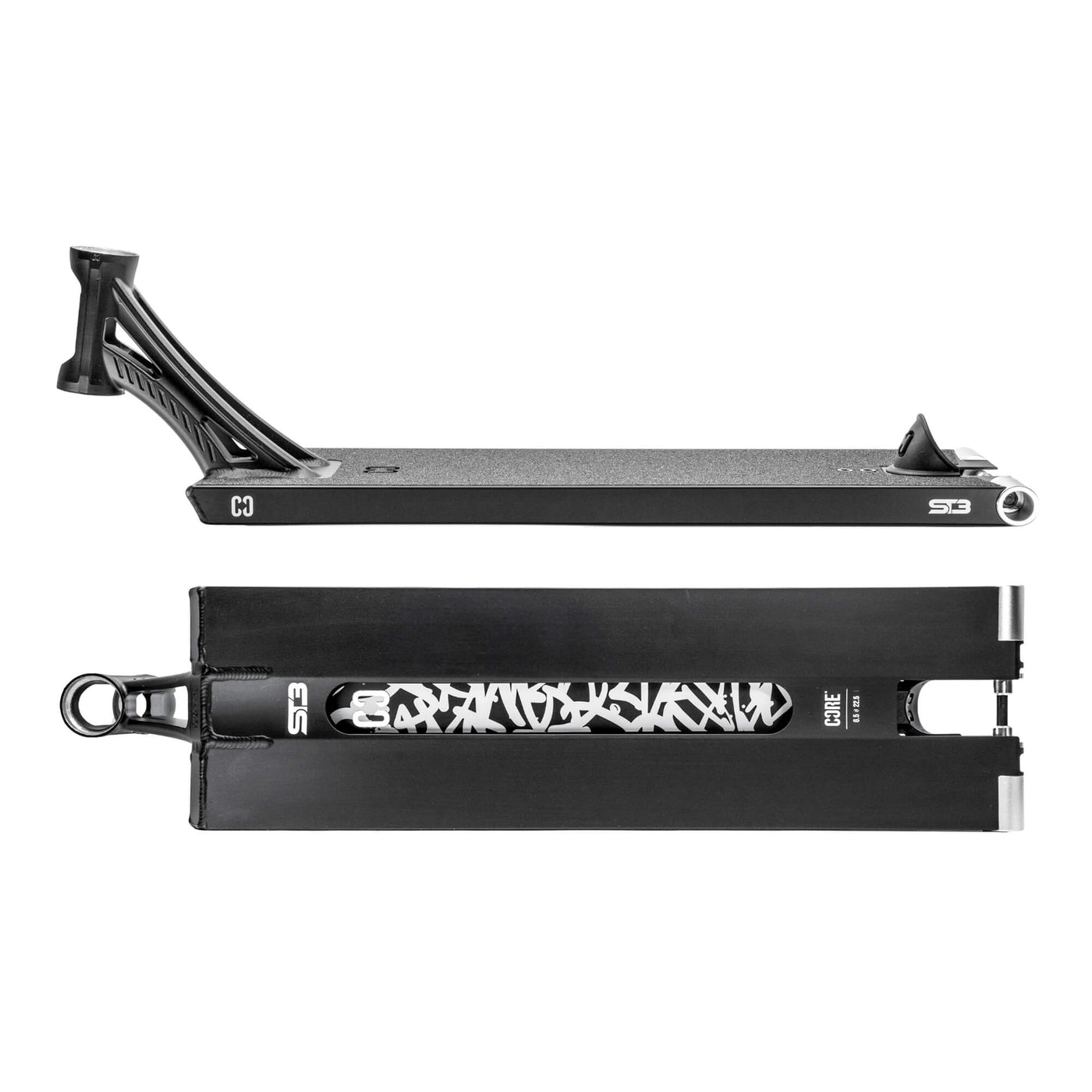 CORE ST3 Forged Scooter Deck 6.5 x 22.5" - Black