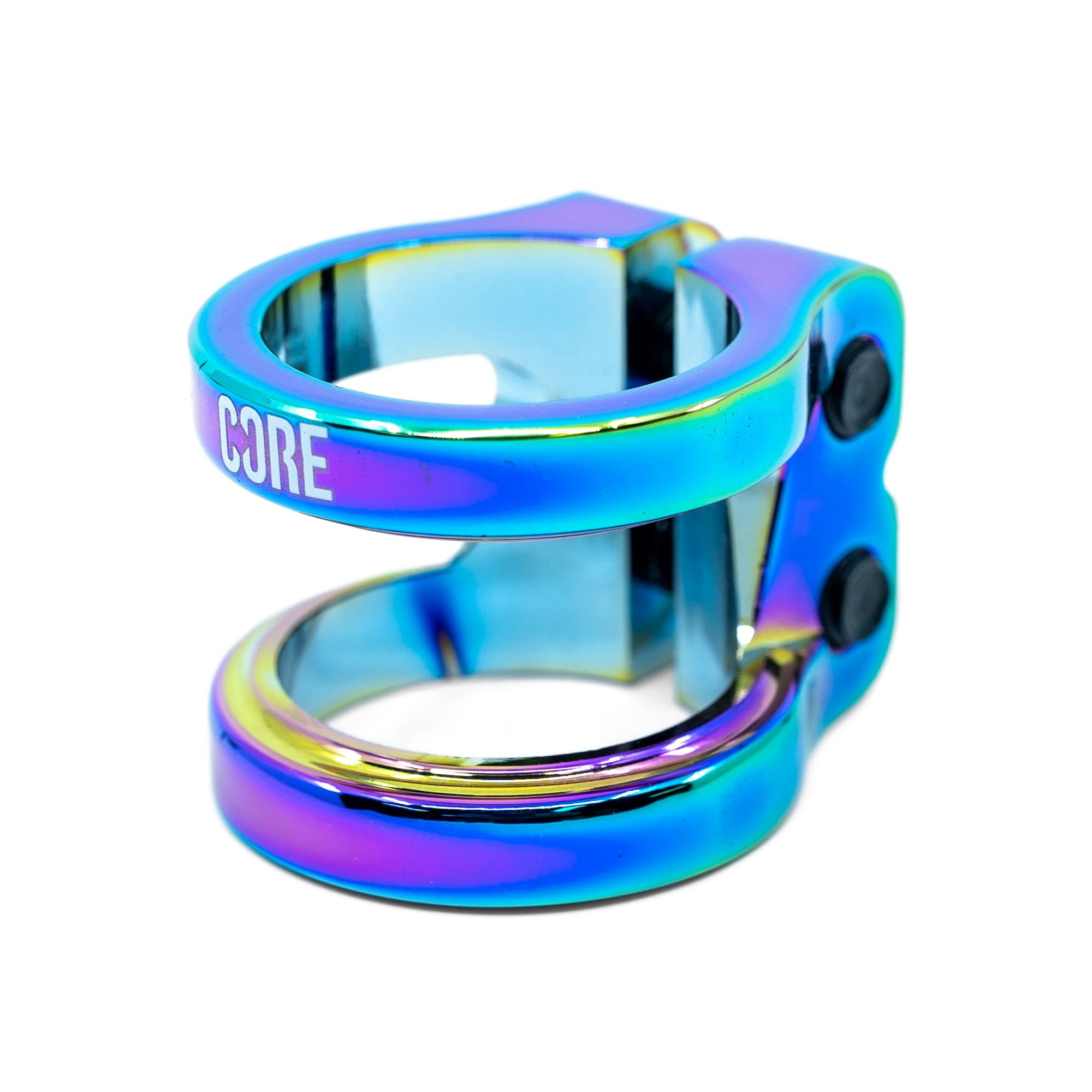 CORE Venom Scooter Clamp - NeoChrome - CORE Action Sports